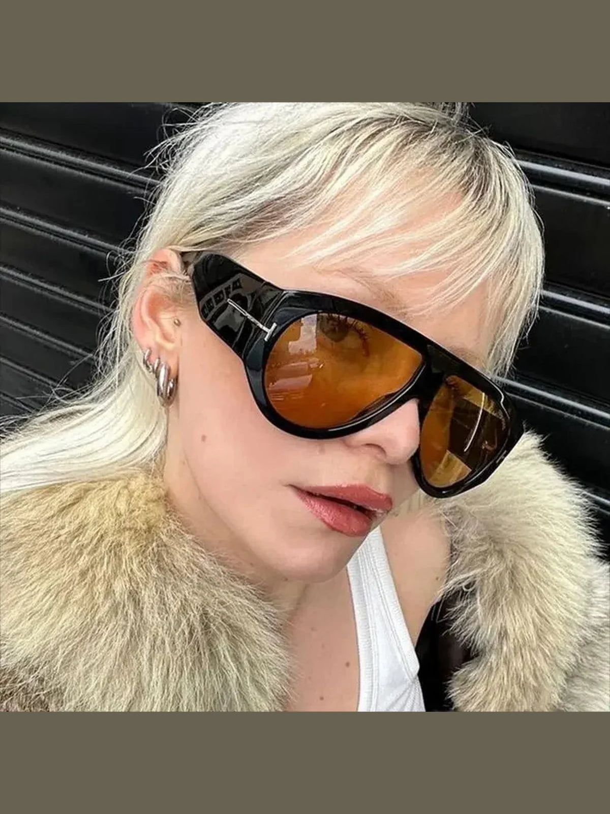WILLA Sunglasses Black/Brown