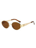 LUNA Sunglasses Gold/Brown