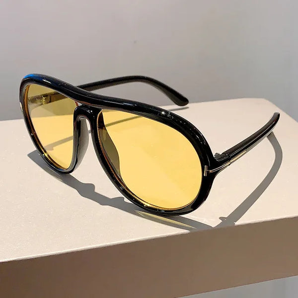 TAMMY Sunglasses Black/Yellow