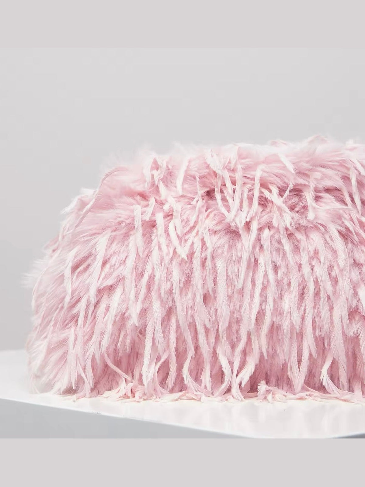 Feather DARCEY Clutch Baby Pink