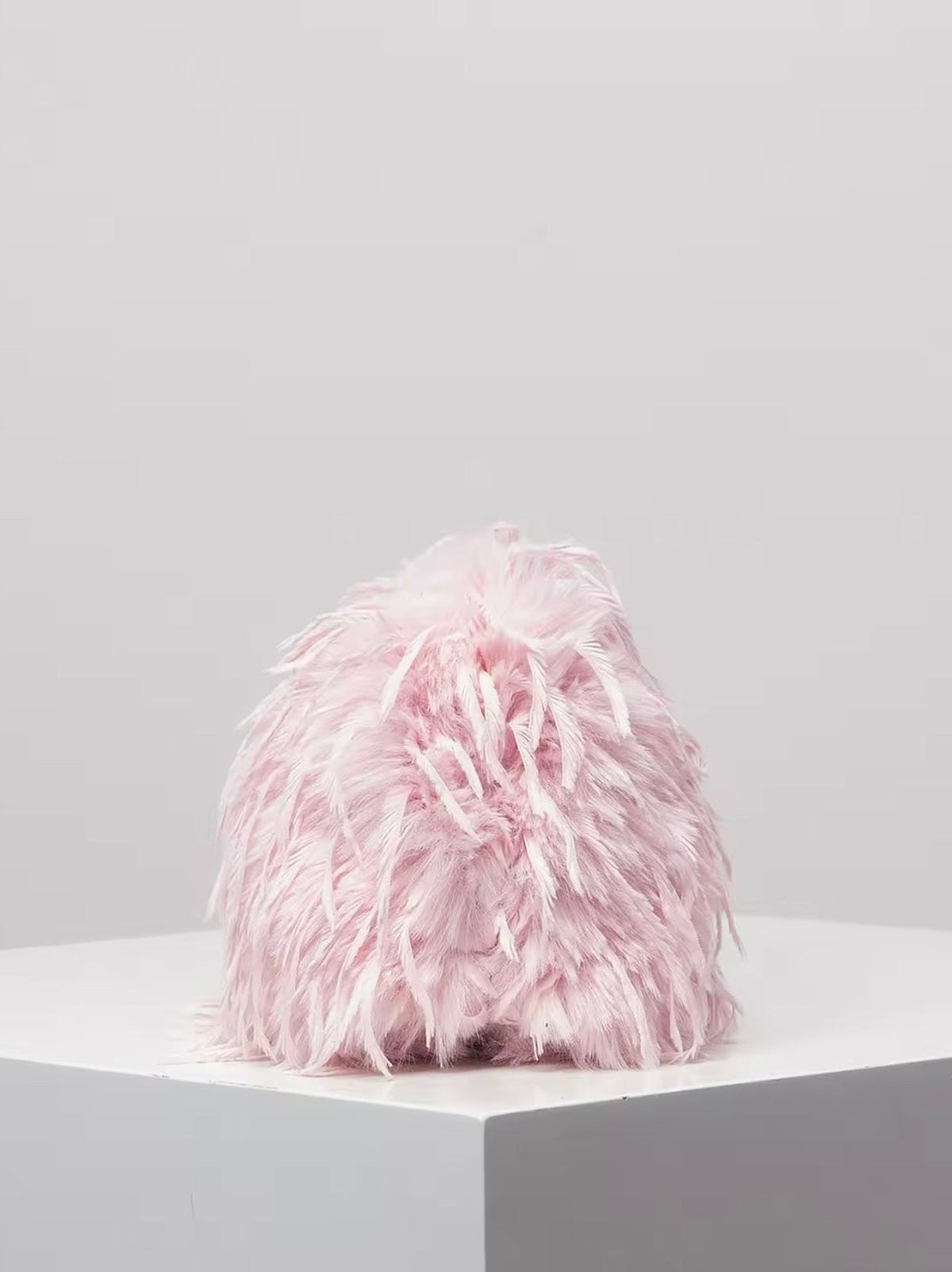 Feather DARCEY Clutch Baby Pink