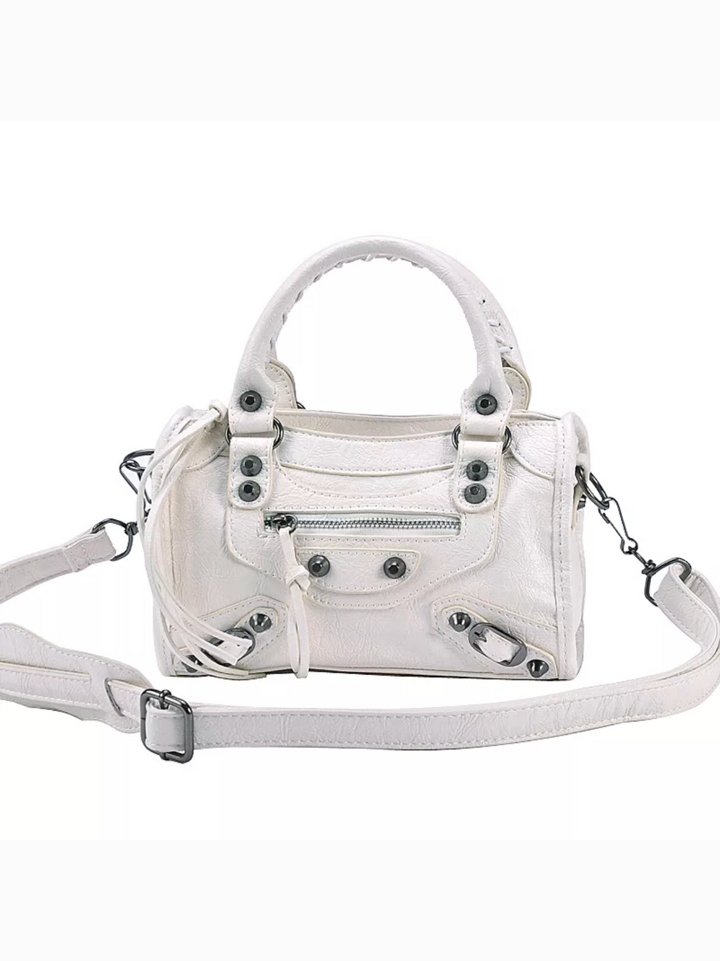 Mini JO City Bag - White
