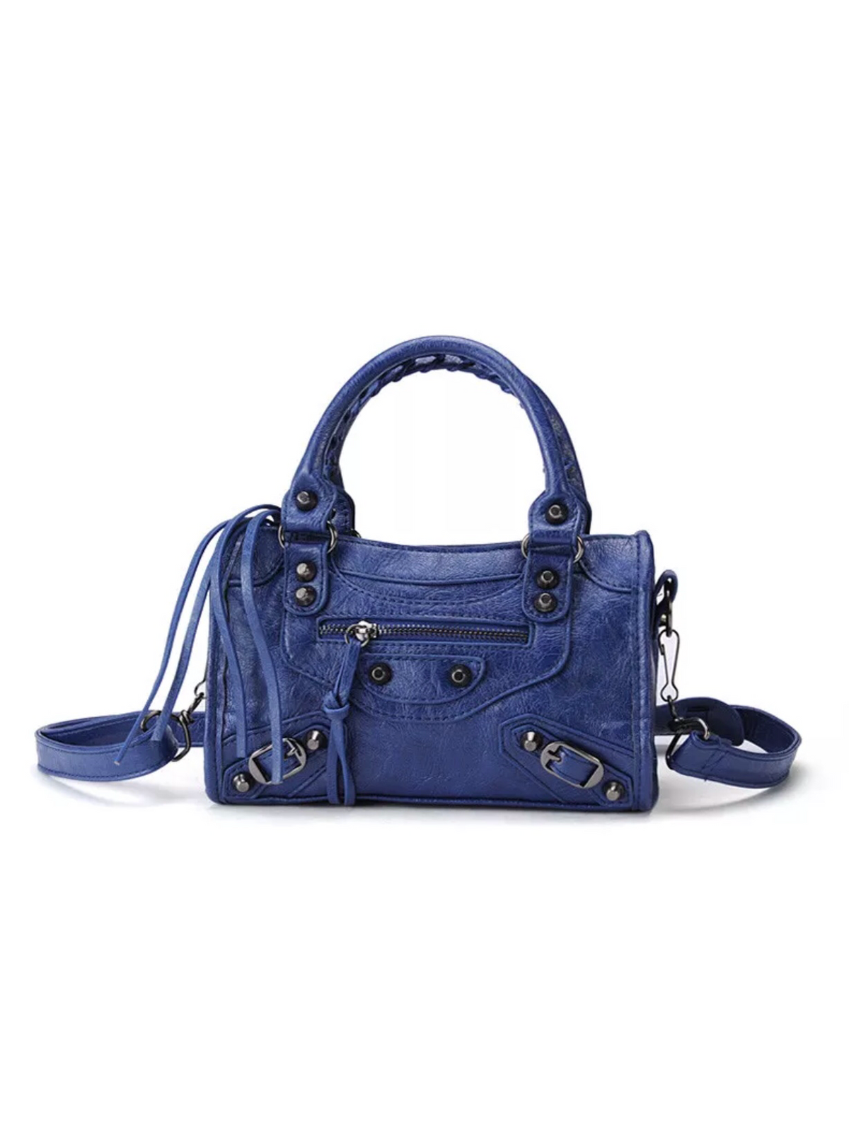 Mini JO City Bag - Navy Blue