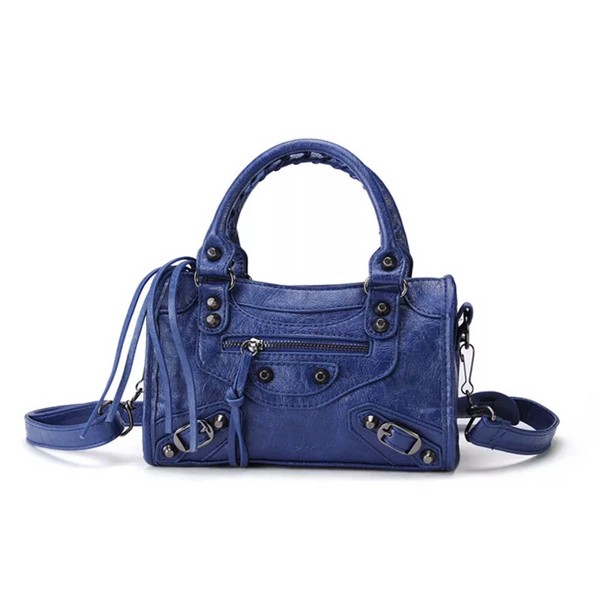 Mini JO City Bag - Navy Blue