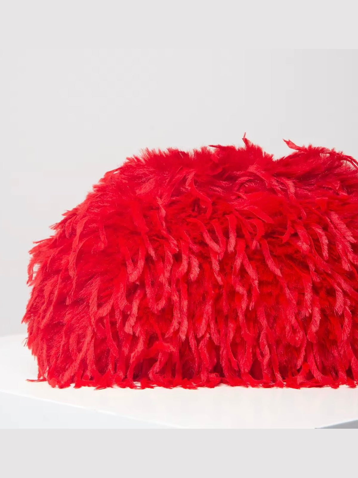 Feather DARCEY Clutch Red