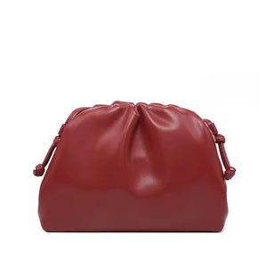 DARCEY Clutch Wine Red