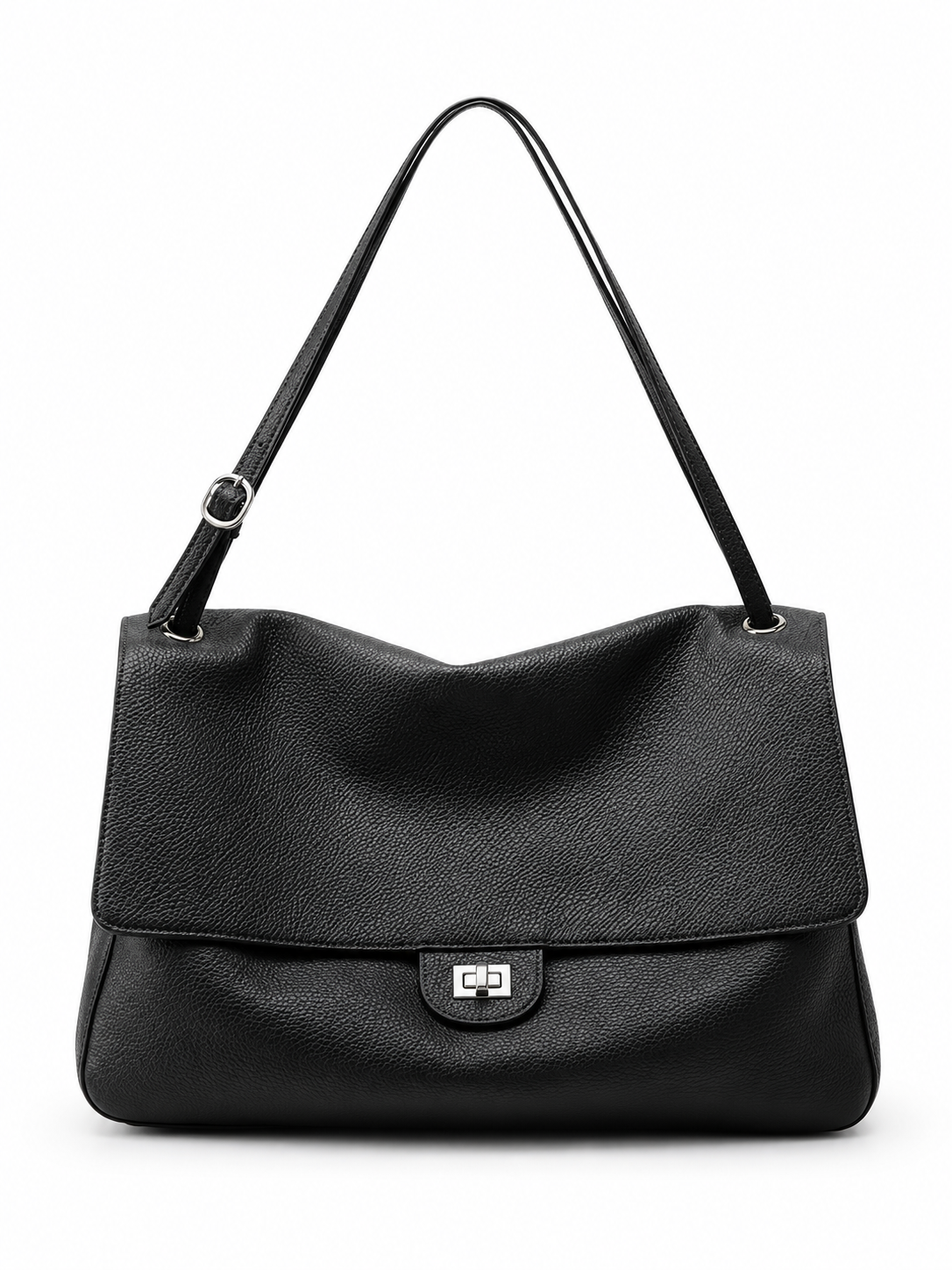 BLAZE Flap Bag Black