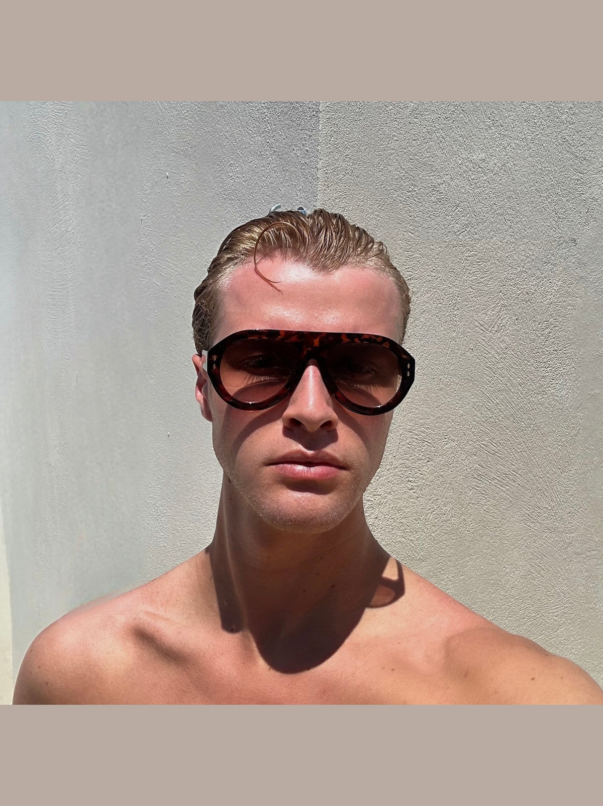 BIBI Sunglasses Dark Leopard