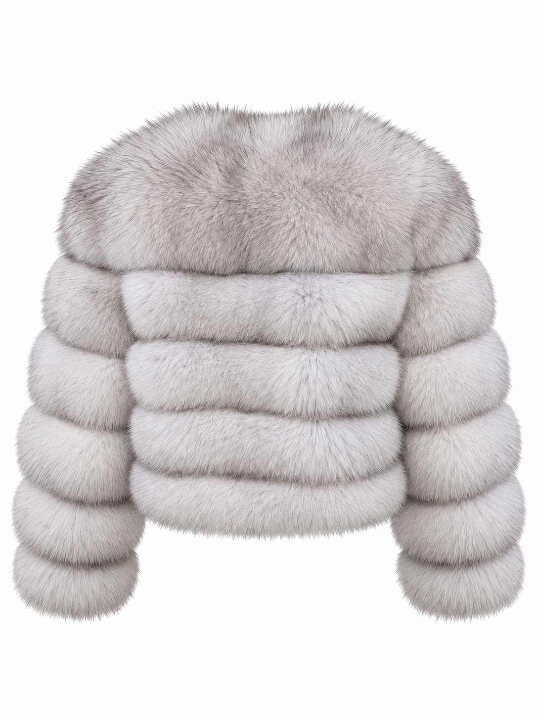 EMILY Cropped Fox Fur Coat - All Colours