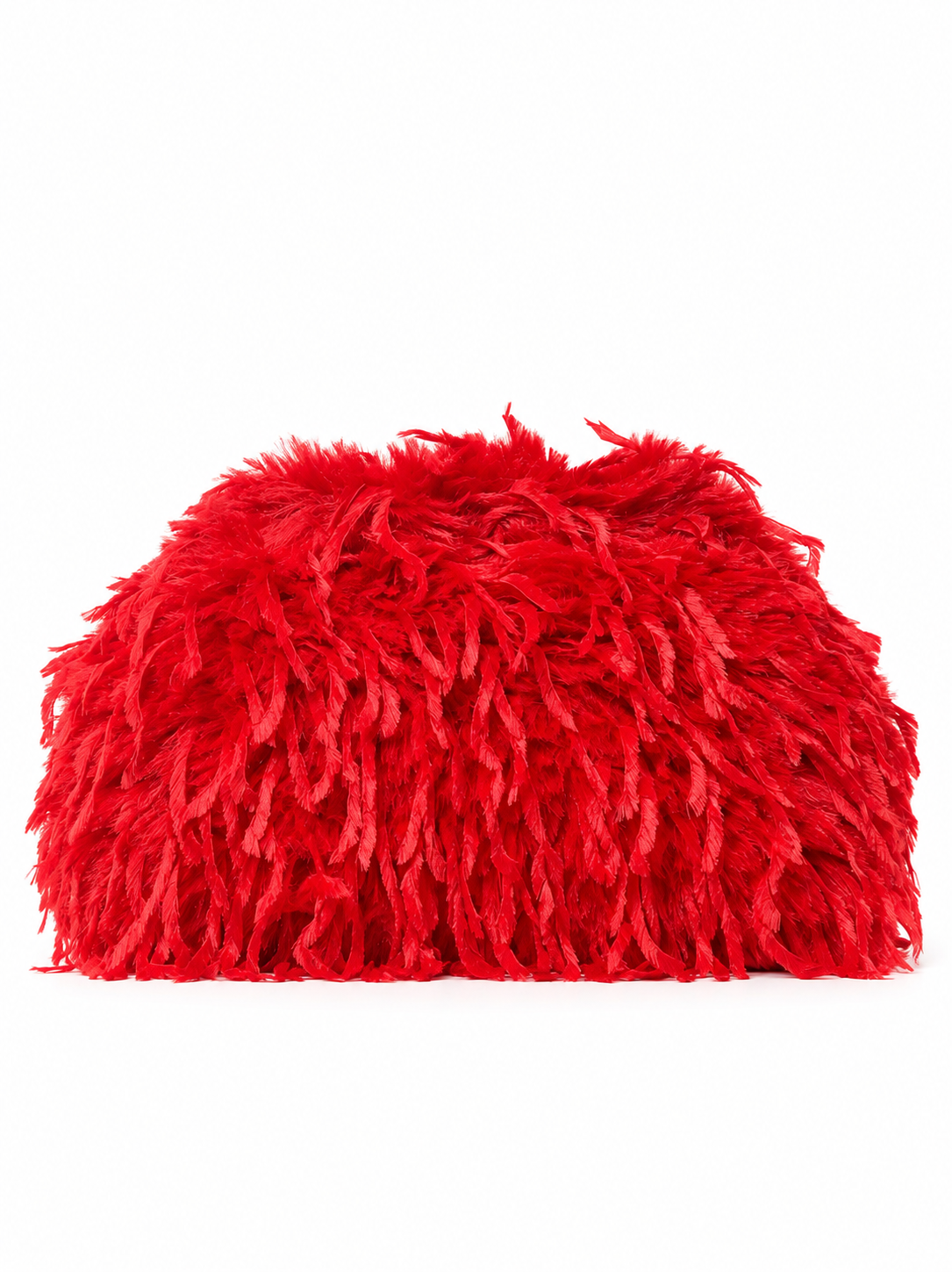 Feather DARCEY Clutch Red