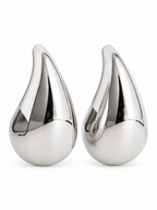 VENICE Silver Teardrop Earrings