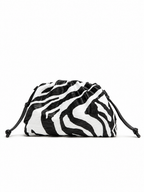 DARCEY Clutch in Zebra