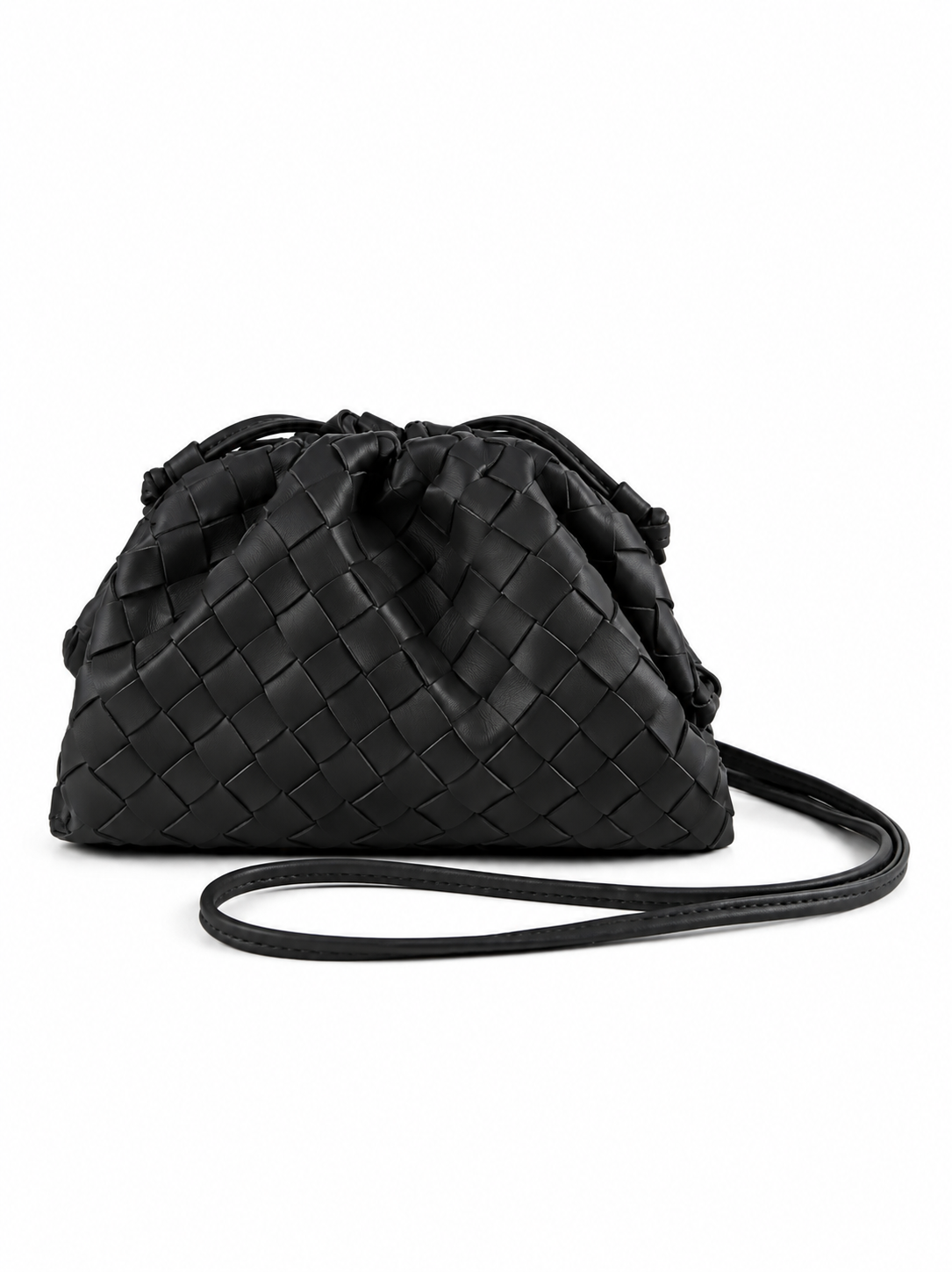 Woven DARCEY Clutch Black