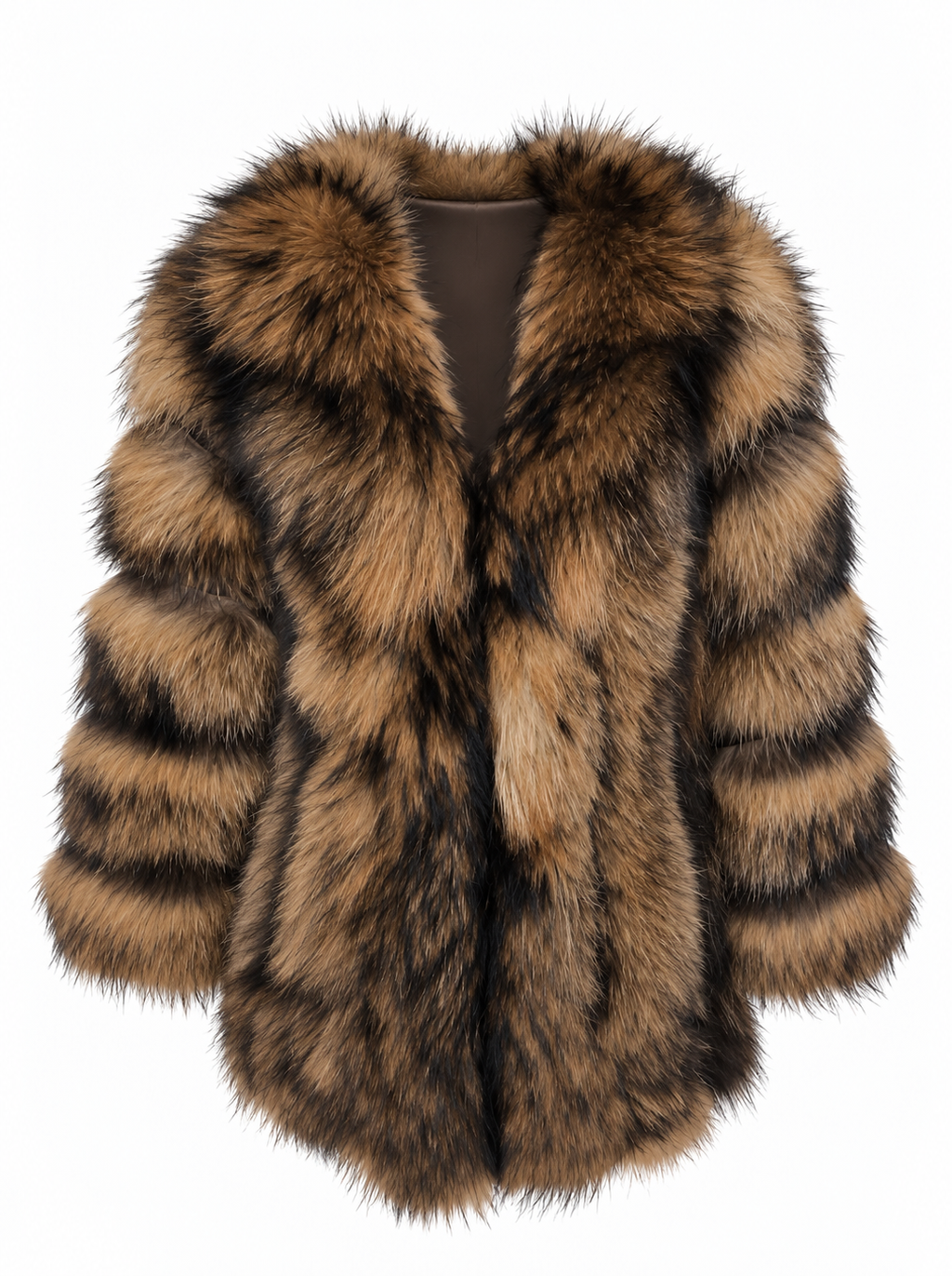 CAMILLE Raccoon Fur Coat