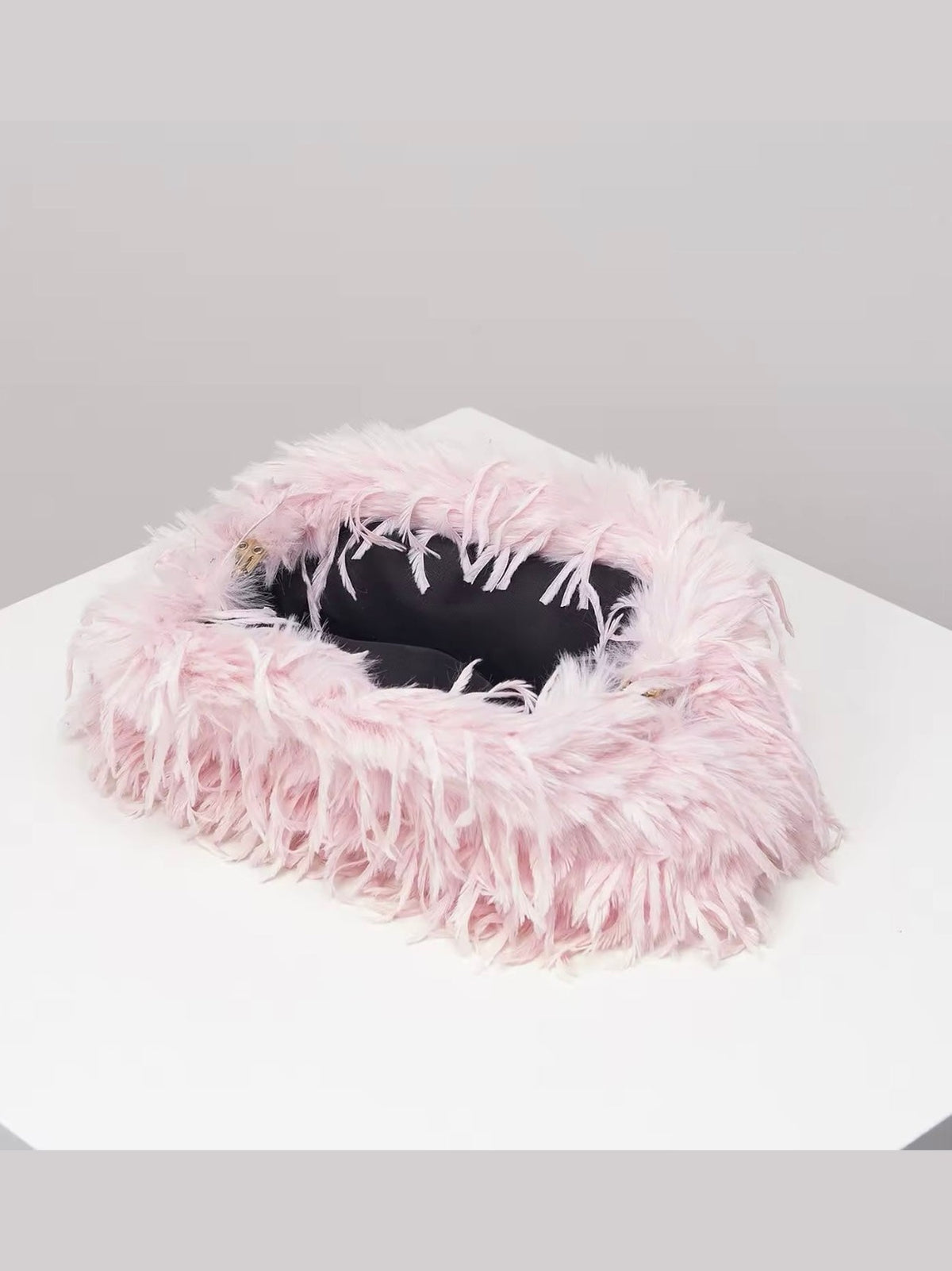 Feather DARCEY Clutch Baby Pink