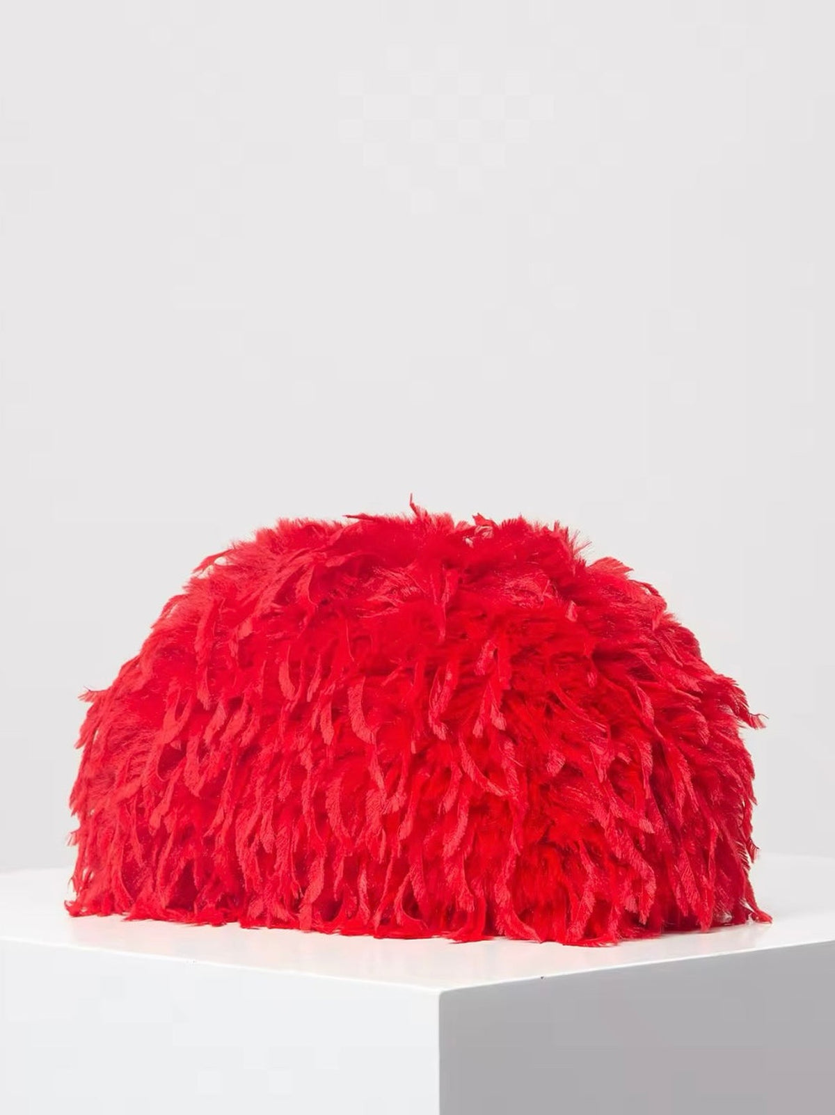 Feather DARCEY Clutch Red