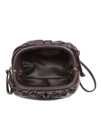 DARCEY Clutch Chocolate Brown