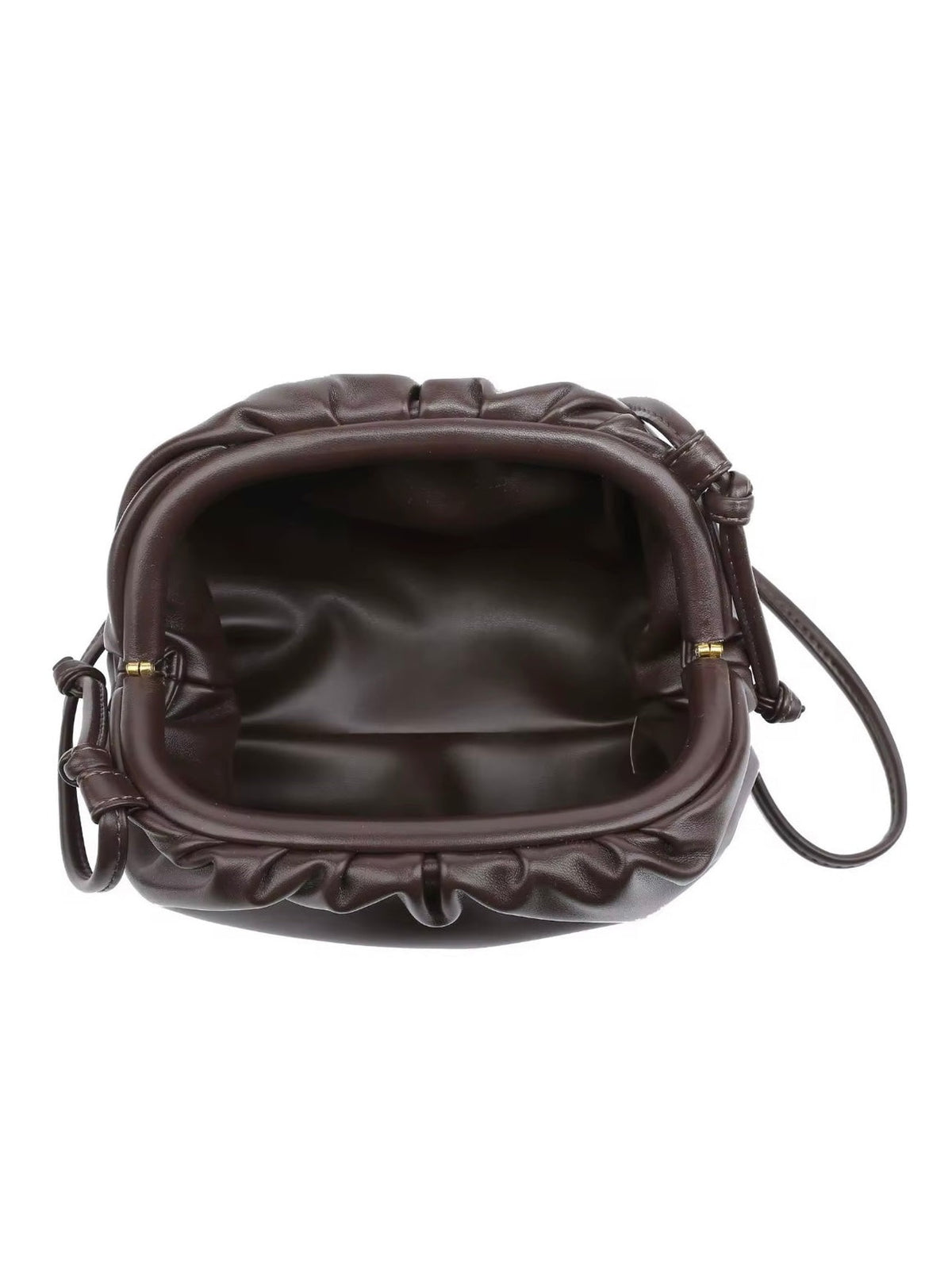 DARCEY Clutch Chocolate Brown