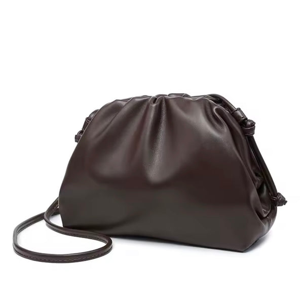 DARCEY Clutch Chocolate Brown