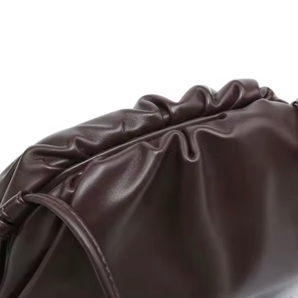 DARCEY Clutch Chocolate Brown