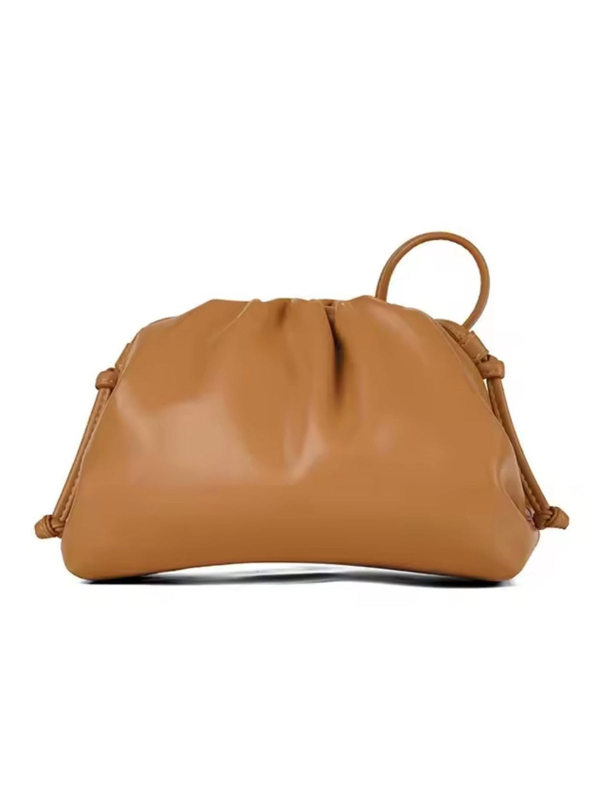 DARCEY Clutch Dark Tan