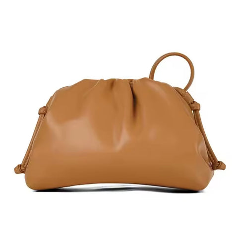 DARCEY Clutch Dark Tan
