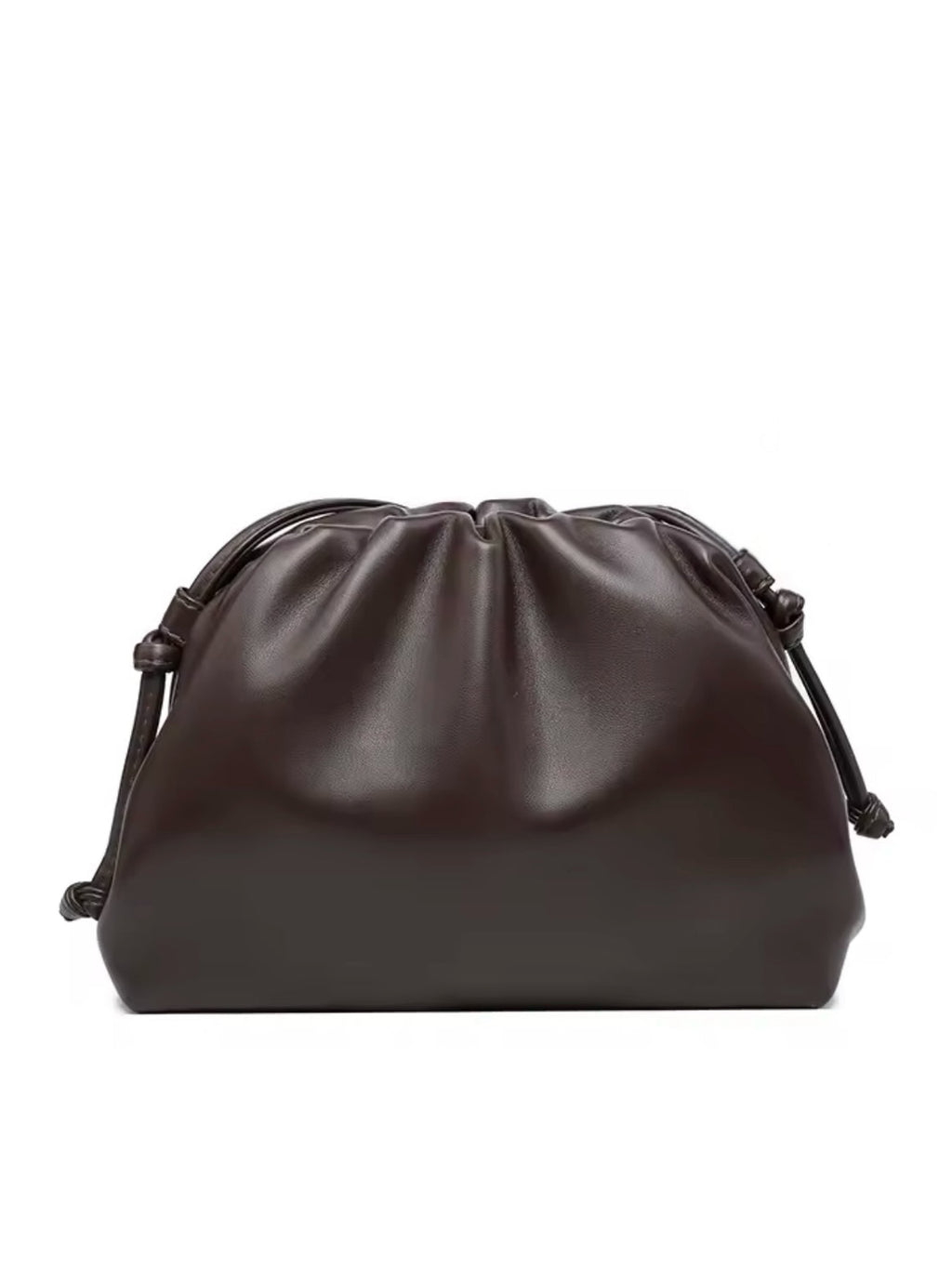 DARCEY Clutch Chocolate Brown
