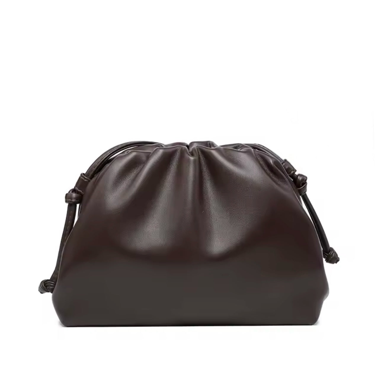 DARCEY Clutch Chocolate Brown