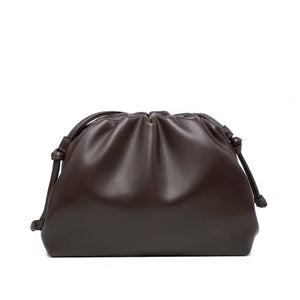 DARCEY Clutch Chocolate Brown