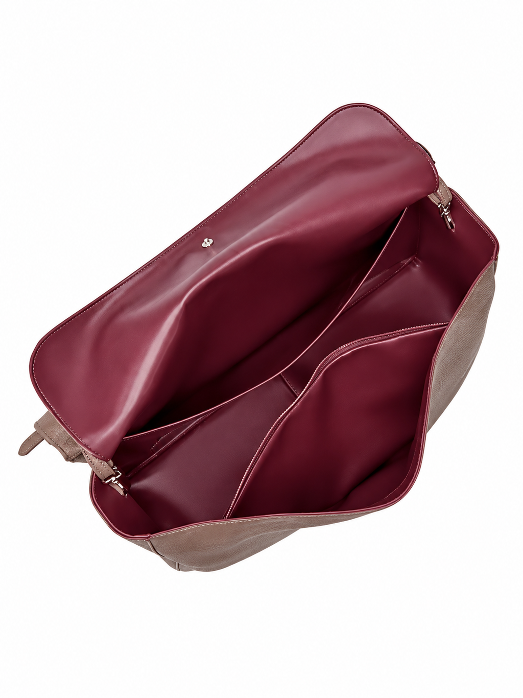 BLAZE Flap Bag Taupe