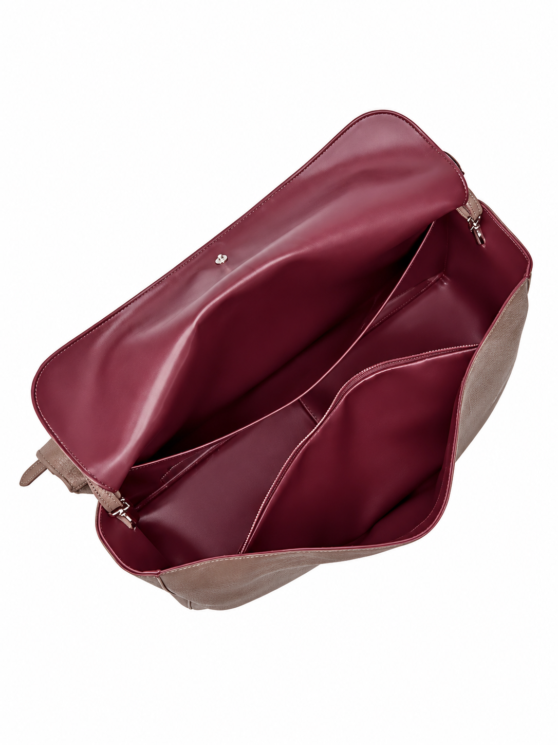 BLAZE Flap Bag Taupe