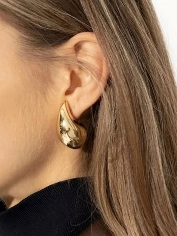 VENICE Gold Teardrop Earrings