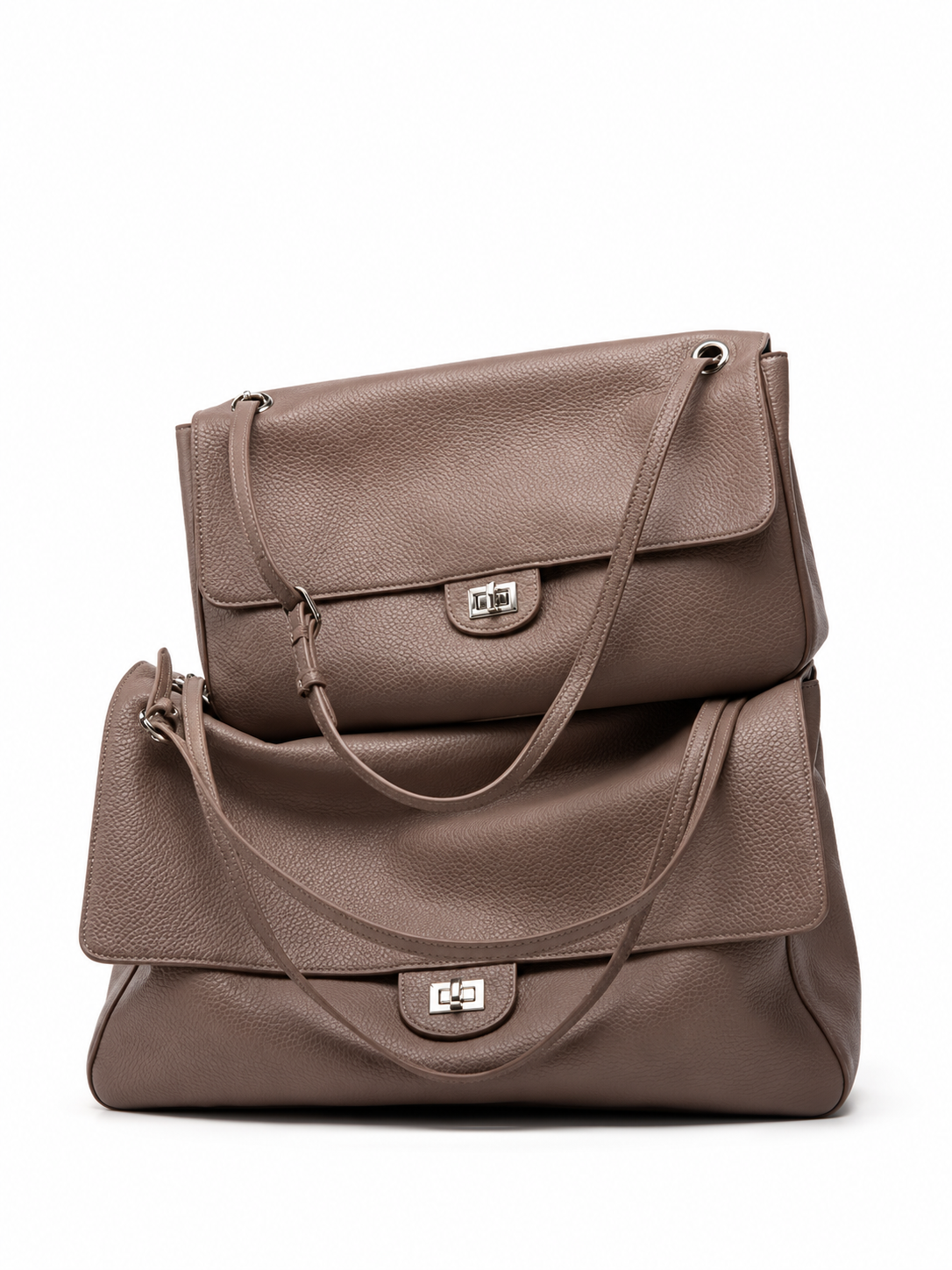 BLAZE Flap Bag Taupe