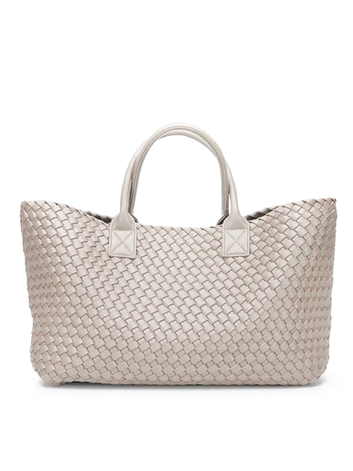ELIZA Woven Tote - Off-White