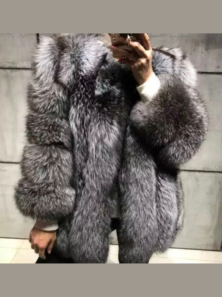Ruby Fur RUBY Fox Fur Coat - All Colours – diMODA