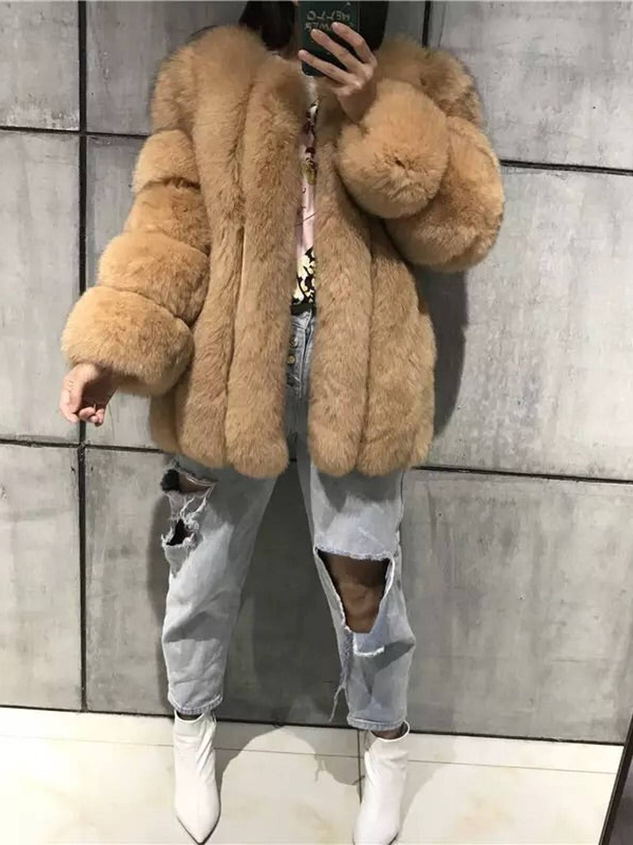 Ruby Fur RUBY Fox Fur Coat - All Colours – diMODA