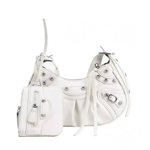 JO Shoulder Bag White