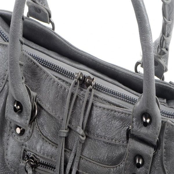 JO Bag Gunmetal Hardware Grey