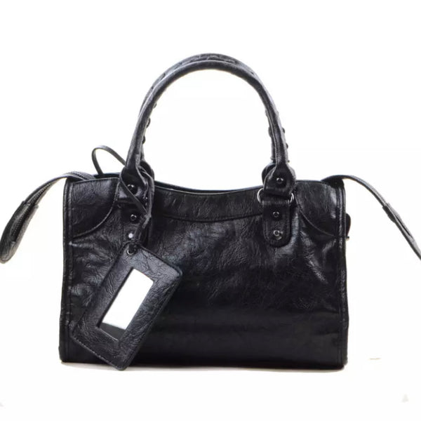 JO Bag Gunmetal Hardware Black