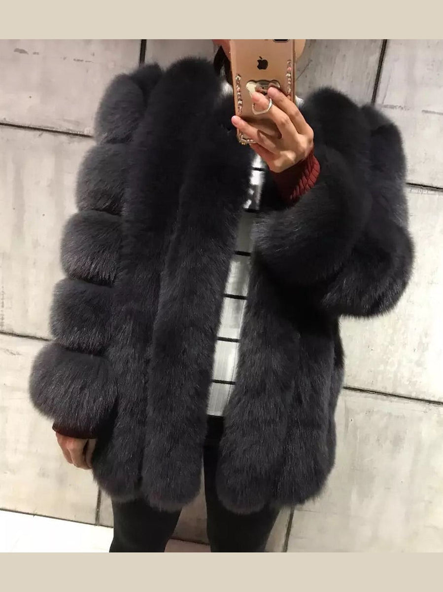 Ruby Fur RUBY Fox Fur Coat - All Colours – diMODA