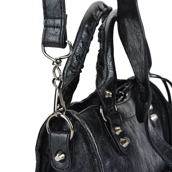 JO Bag Gunmetal Hardware Black