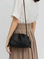 Woven DARCEY Clutch Metallic Copper